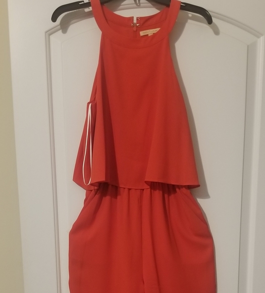 Red Jumpsuit Size 6 - Picture 1 of 4